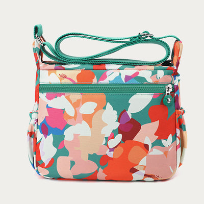 Nylon Crossbody Bag For Women Printing Multi Color Durable Bag