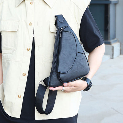 Large Capacity Lightweight Anti-theft Durable Business Sling Bag