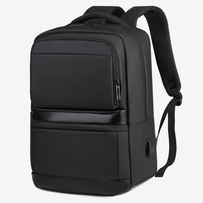 Gentle Backpack For Men USB Charging Business Large Laptop Bag