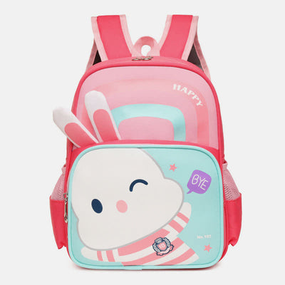 Waterproof Cute Bunny Backpack for Boys Girls with Padded Straps