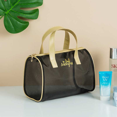 Large Capacity Protable Mesh Cosmetic Storage Bag