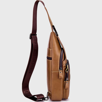 Men's Sling Bag Chest Shoulder Backpack Anti Theft Cross Body Purse