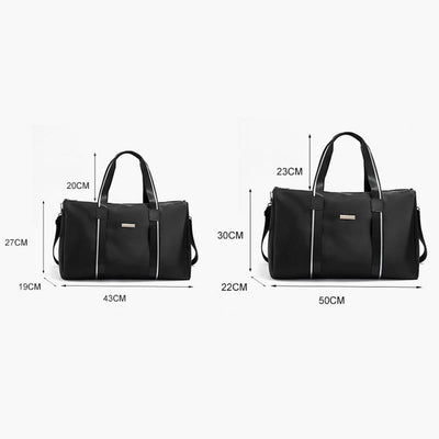 Duffel Bag For Short Distance Travel Portable Large Capacity Fitness Bag
