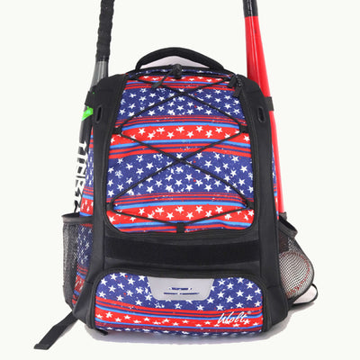 Baseball Equipment Backpack Kids Adult Training Outdoor Sports Bag