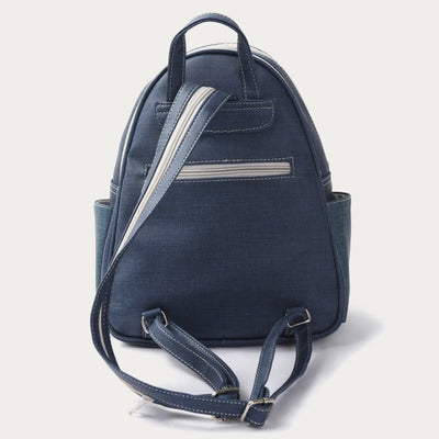 Zipper Sling Bag For Women Retro Simple Multifunctional Backpack