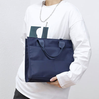Lightweight Multi-Pocket Waterproof Tote Bag