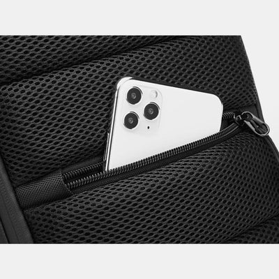 Water-Resistant Sling Bag With USB Charging Port