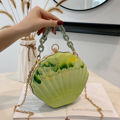 Crossbody Bag For Women Light Color Lovely Acrylic Chain Bag