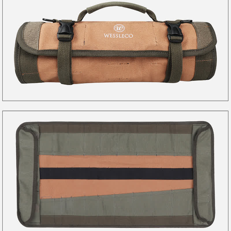 Roll Tool Pouch Rolling Tool Bag Handbag Shoulder Bag Tool Organizer