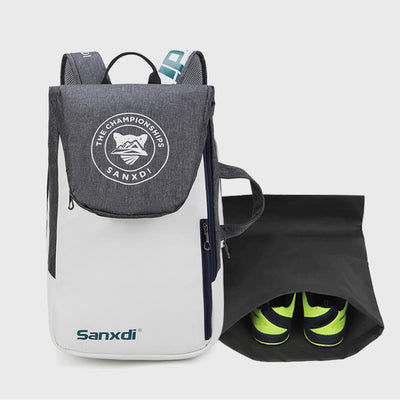 Tennis Racket Bag For Teens Waterproof Multi Functional Folding Backpack