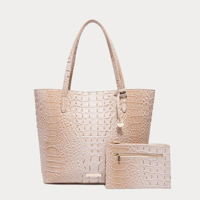 Tote For Women Daily Retro Crocodile Pattern Bag Set
