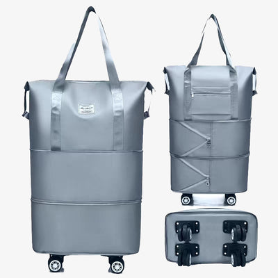 Large Short Trip Travel Bag Women Convenient Collapsible Duffel Bag