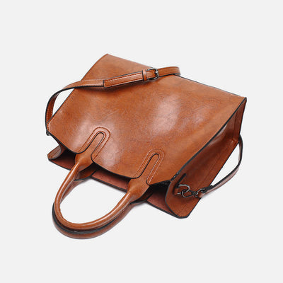 Business Tote Bag for Women Work Bag Casual Leather Handbag