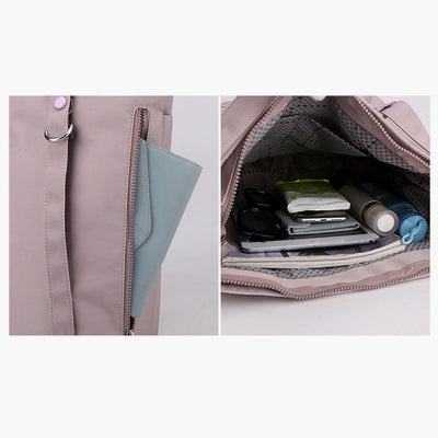 Tote Bag For Women Lightweight Waterproof Multifunctional Nylon Handbag