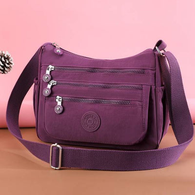 Multi-Pocket Large Capacity Waterproof Casual Crossbody Bag