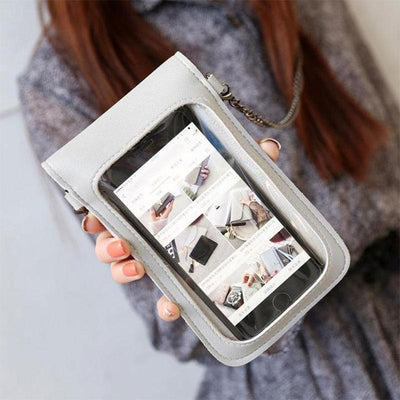 Transparent Mobile Phone Purse