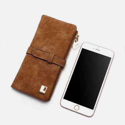 Lightweight Vintage Large Capacity Long Wallet