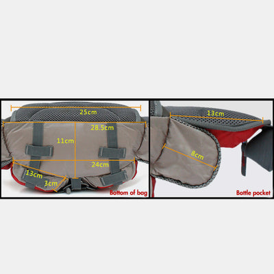3 In 1 Multifunctional Large Capacity Waterproof Outdoor Travel Waist Bag