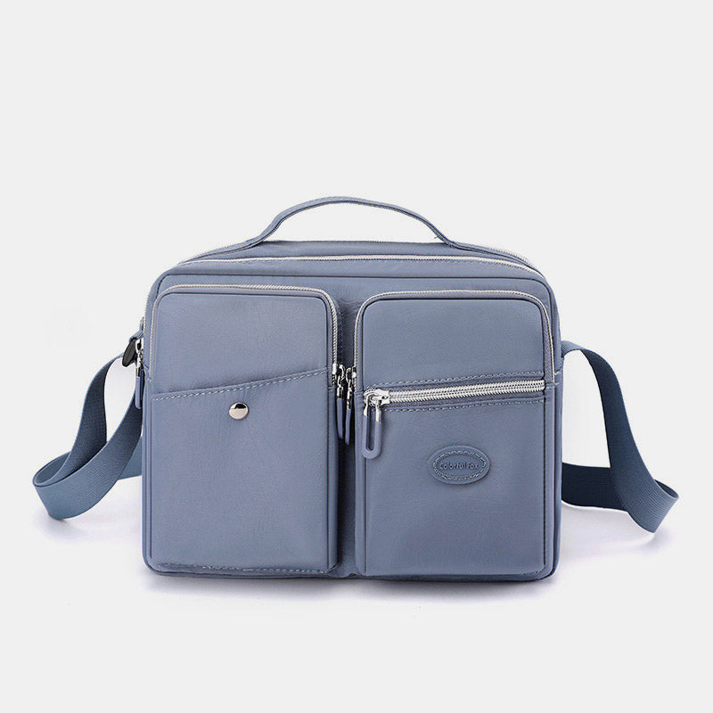 Lightweight Handbag Crossbody Purse Multi Pocket Travel Work Shoulder Messenger Bag