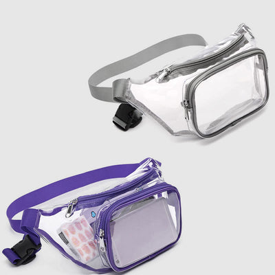 Waist Bag For Women Outdoor Running Fitness Waterproof PVC Bag