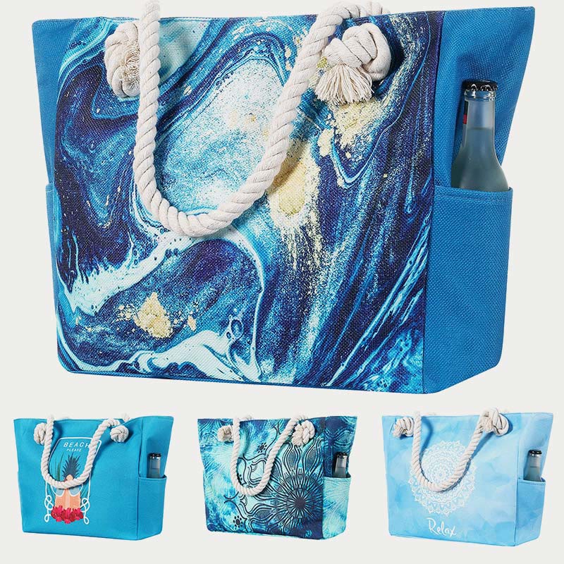 Tote For Daily Use Beach Travel Multi Function Canvas Bag
