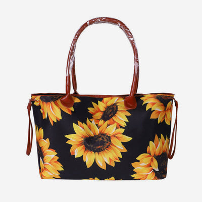 Casual Printing Canvas Tote Beach Bag