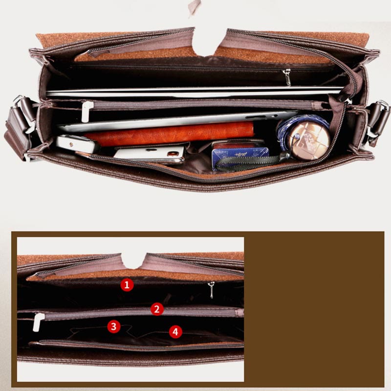 Men's Small Messenger Bag Shoulder Bag Casual Purse Handbags Crossbody Bag