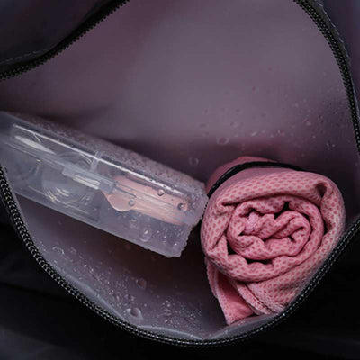 Super Large Capacity Waterproof Expandable Travel Handbag Expanding Two Layers