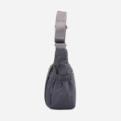 Women Crossbody Bag Minimalist Multipockets Wide Strap Shoulder Purse