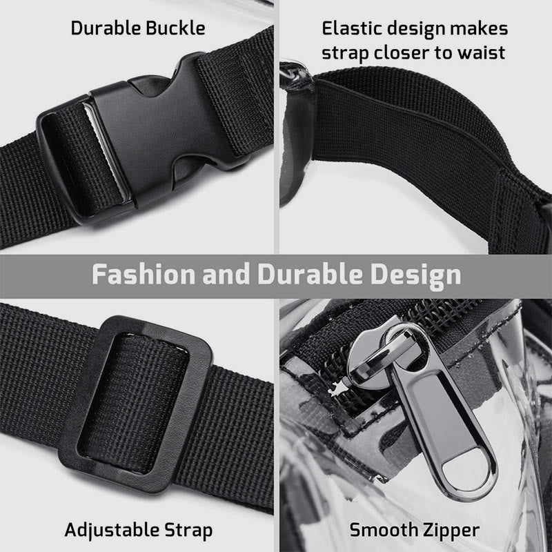 Waist Bag For Women Outdoor Running Fitness Waterproof PVC Bag