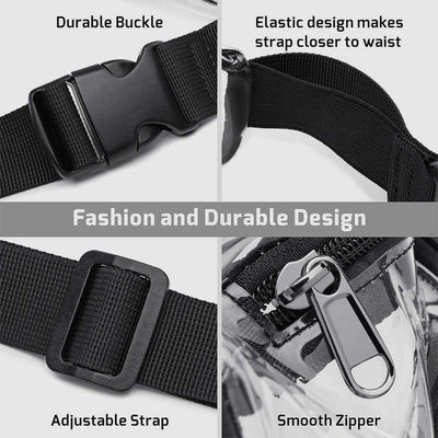 Waist Bag For Women Outdoor Running Fitness Waterproof PVC Bag
