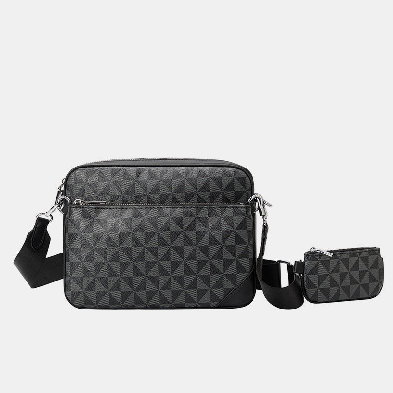 Classic Smaill 3 Pcs Crossbody Bag Set Unisex Clutch Purse Set