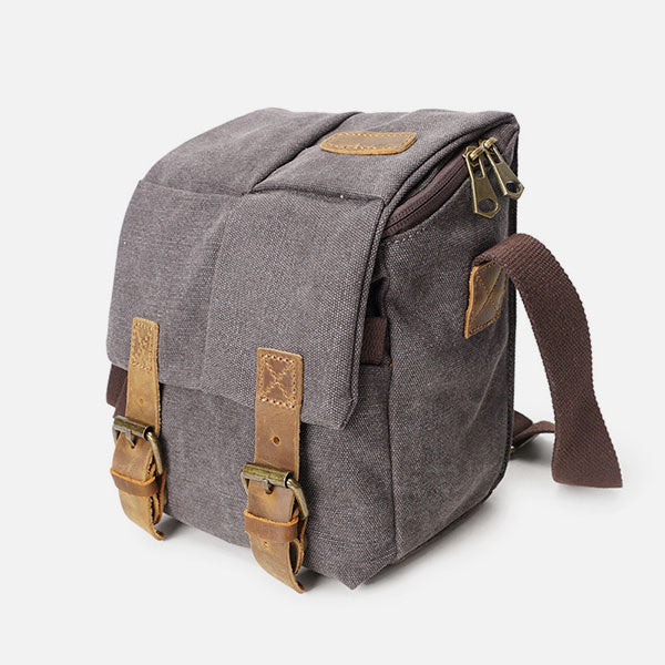 Waterproof And Shockproof Retro Camera Bag Messenger Bag