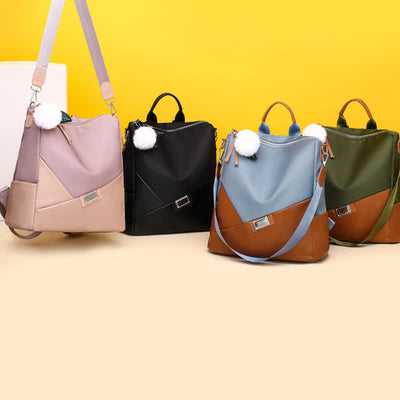 Small Backpack Purse for Women Waterproof Shoulder Bag Handbag Travel Rucksack