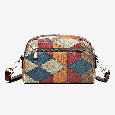 Contrast Color Crossbody Bag For Women Chic Shoulder Bag