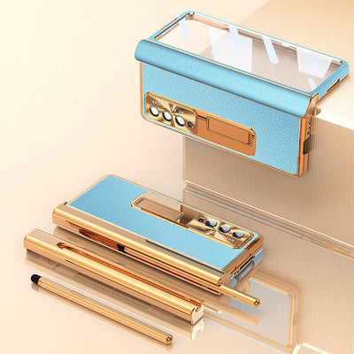 Phone Case For Z Fold 4 Magnetic Hinge Folding Protective Case