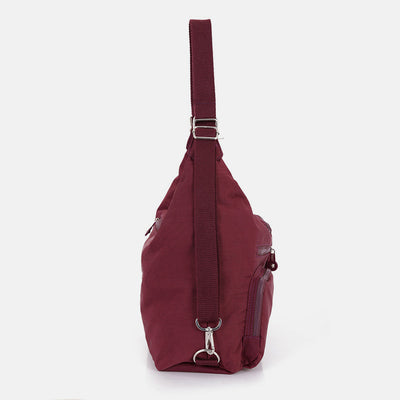 Nylon Hobo Handbags Convertible Backpack Crossbody Shoulder Bag