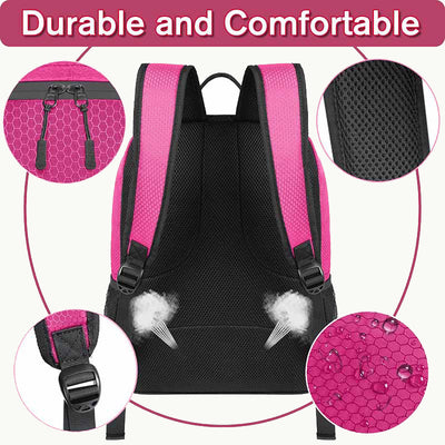 Large Basketball Backpack Individual Ball Compartment Outdoor Sports Training Bag