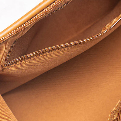 Makeup Bag For Women Travel Portable Leather Storage Toiletry Bag