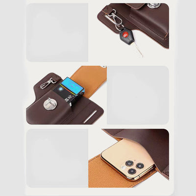 EDC Pouch For Daily Portable Fit For Keys Belt Wear
