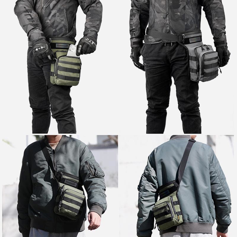 Leg Bag For Men Travel Outdoor Motorcycling Multi Functional Bag