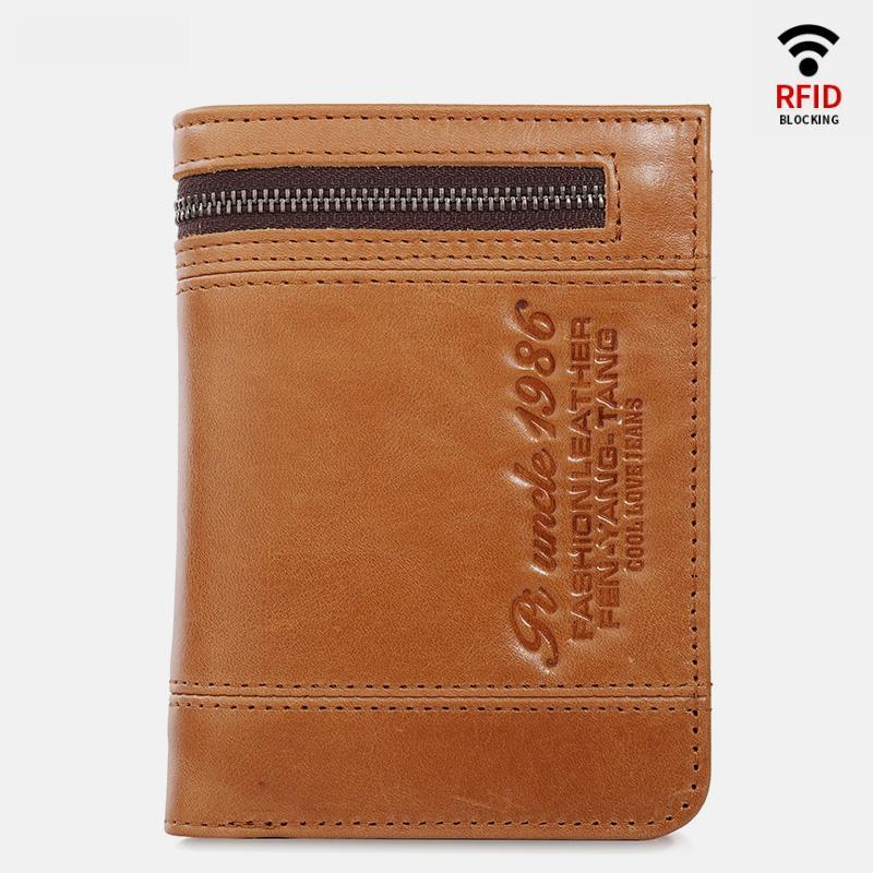 Large Capacity Bifold Retro Wallet