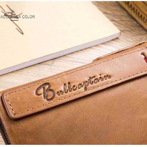 Genuine Leather Multifunctional Wallet