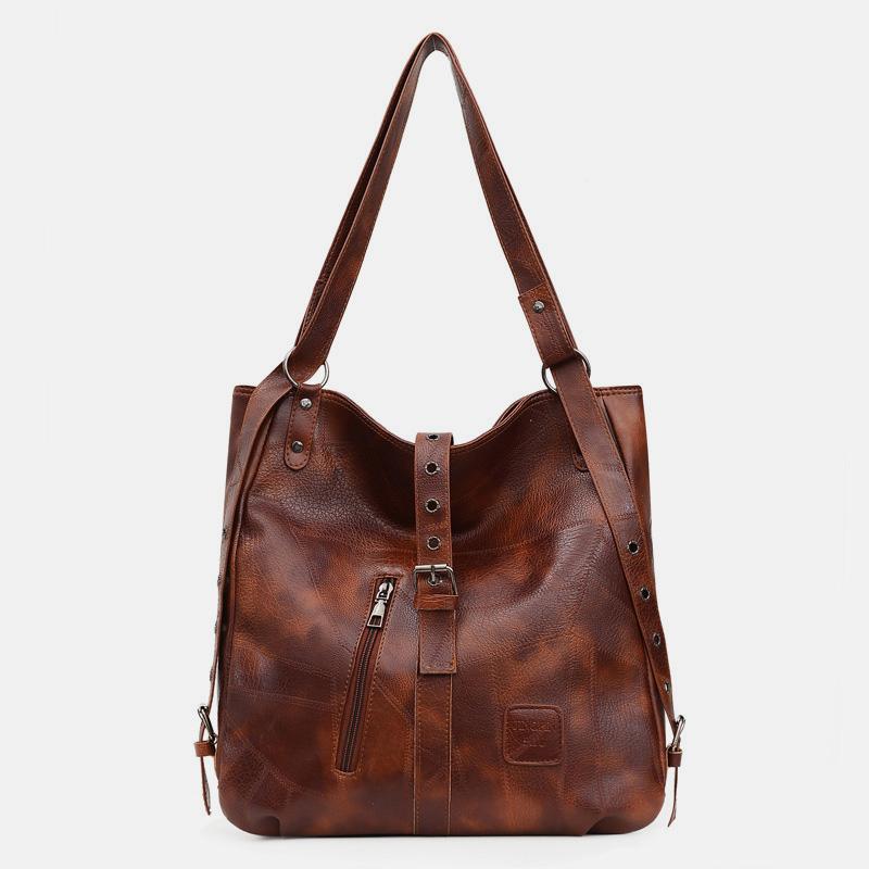 Large Capacity Multifunctional Retro Tote Bag