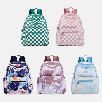 Women Backpack Purse Ladies Waterproof Print Colorful Backpack Travel Daypacks