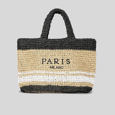Beach Bag For Women Summer Beach Party Casual Straw Handbag