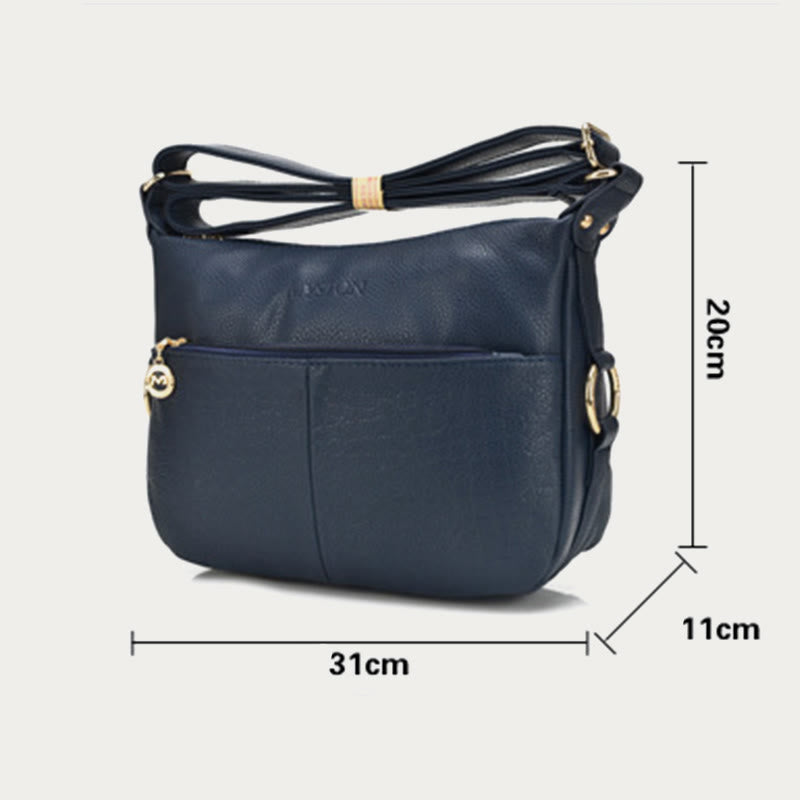 Crossbody Bag For Women Large Capacity PU Leather Shopping Bag