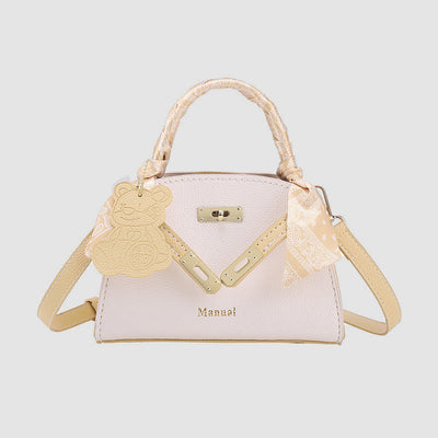 DIY Handbag For Women Retro With Silk Scarf Crossbody Bag