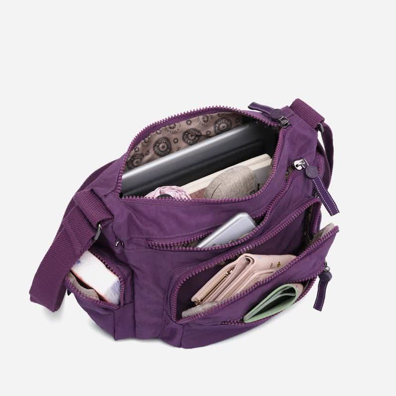 Women Shoulder Handbag Roomy Multiple Pockets Crossbody Bag Ladies Purse