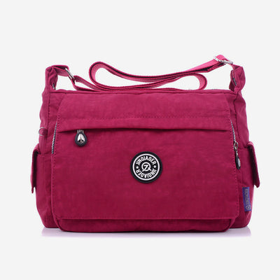 Large Capacity Waterproof Nylon Crossbody Bag